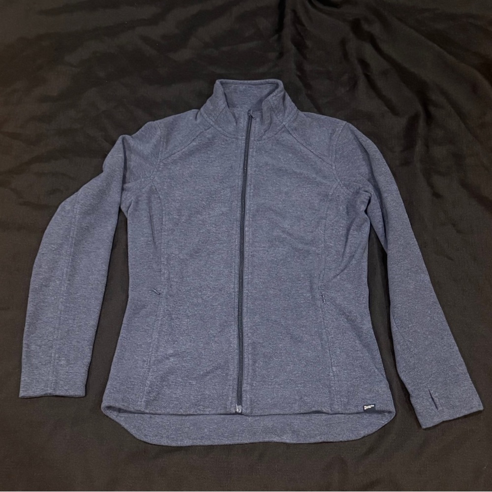 Duluth Trading Co. Women’s Frost Lake Blue Fleece Full Zip Jacket. Very Nice Sm.
